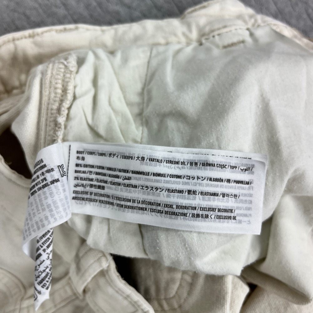 Abercrombie & Fitch Baggy Wide Leg Carpenter Jeans Women 28/25X25 Double Knee - Picture 10 of 10